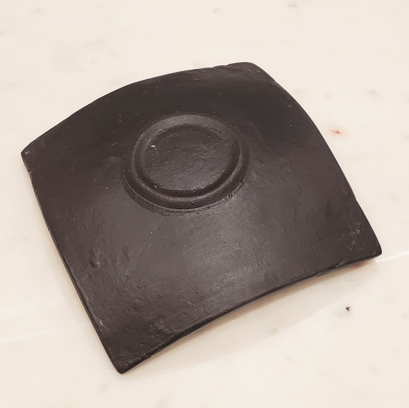 Unique Handmade Pink/Black/Silver/Gold Square Moisaic Dish - Picture 4 of 4